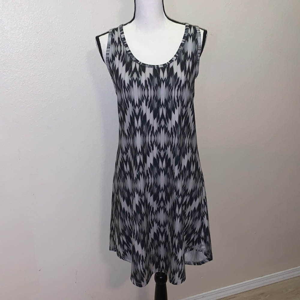 Tehama razorback Native pattern racerback stretchy summer dress